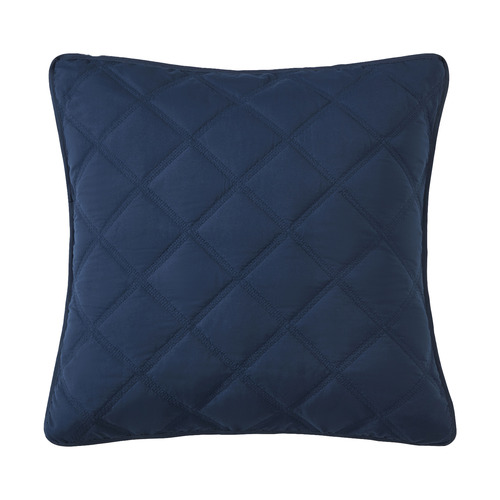 Navy european outlet pillowcase